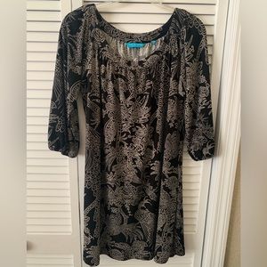 Tori Richard Made in Hawaii Peacock Resort Dress